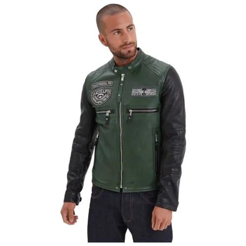 Blouson Blouson en cuir Ref 61169 vert - Daytona - Modalova