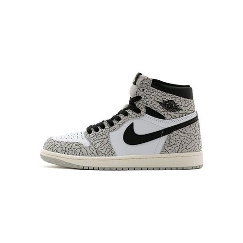 Baskets montantes Air Jordan 1 Brand Retro High Og White Cement - Nike - Modalova