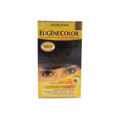 Colorations Crème Colorante Permanente Eugènecolor - 03 Chatain Cla - Eugene Perma - Modalova