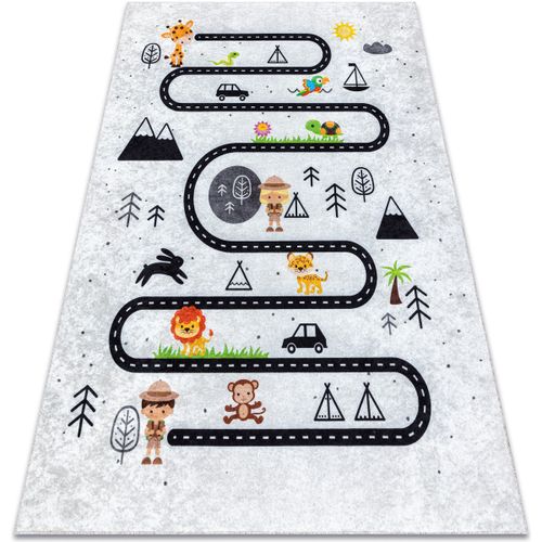 Tapis Tapis lavable JUNIOR 51490.802 animaux, rues pour 140x190 cm - Rugsx - Modalova