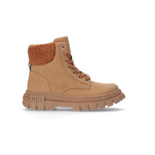 Baskets montantes Lace-up Bootie Cognac - Tommy Hilfiger - Modalova