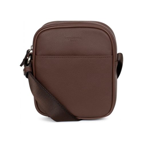 Pochette Sacoche Ref 61722 Chocolat 19*18*7.5 cm - Hexagona - Modalova