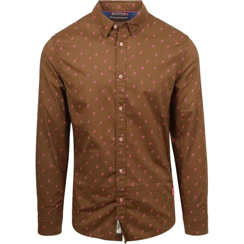 Chemise Chemise imprimée Marron - Scotch & Soda - Modalova
