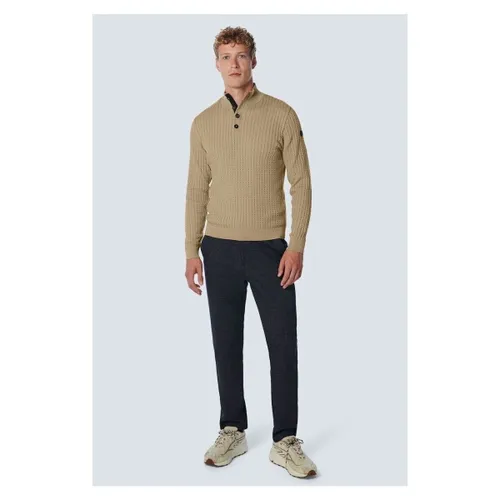 Sweat-shirt Pull Mocker Beige - No Excess - Modalova