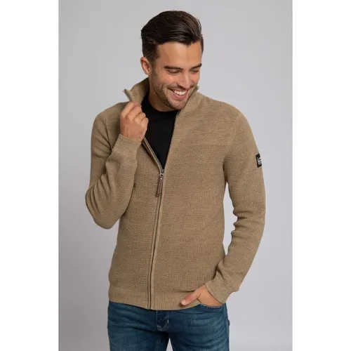 Sweat-shirt Cardigan Maywood Beige - Petrol Industries - Modalova