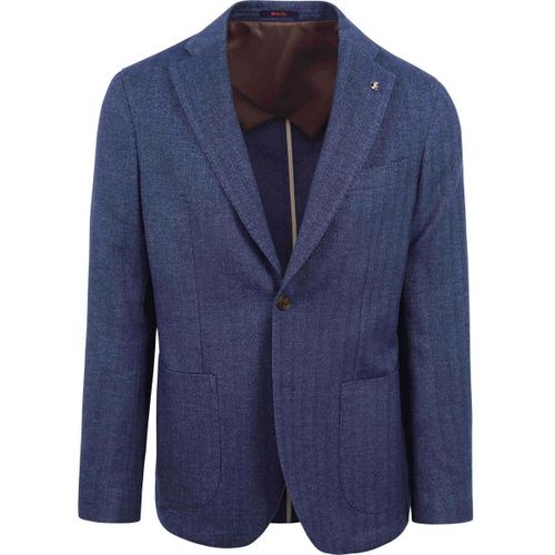 Veste Blazer Lugano Bleu Foncé - Suitable - Modalova