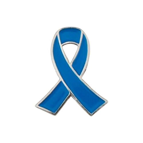 Broches Pin's Ruban Bleu - Cancer prostate et colon - Clj Charles Le Jeune - Modalova