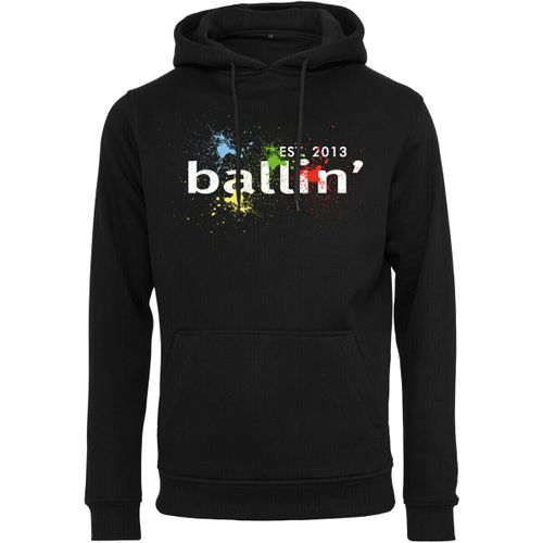 Pull Paint Splatter Hoodie - Ballin Est. 2013 - Modalova
