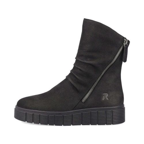 Bottines black casual closed booties - Rieker - Modalova