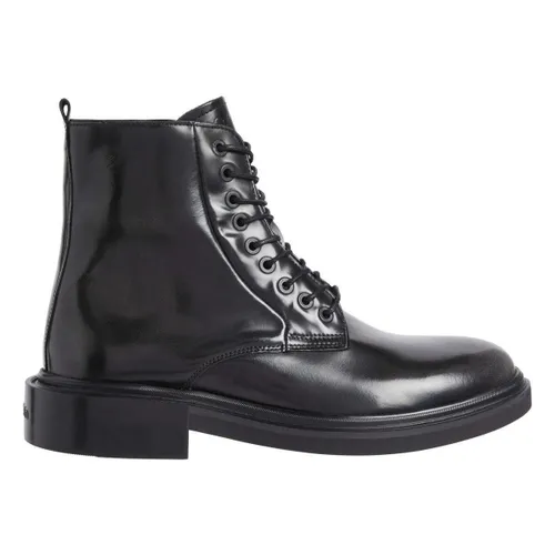 Boots Men's Black Lace-Up Ankle Boots - Calvin Klein Jeans - Modalova