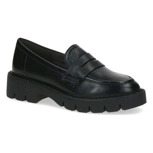 Mocassins black nappa casual closed loafers - Caprice - Modalova