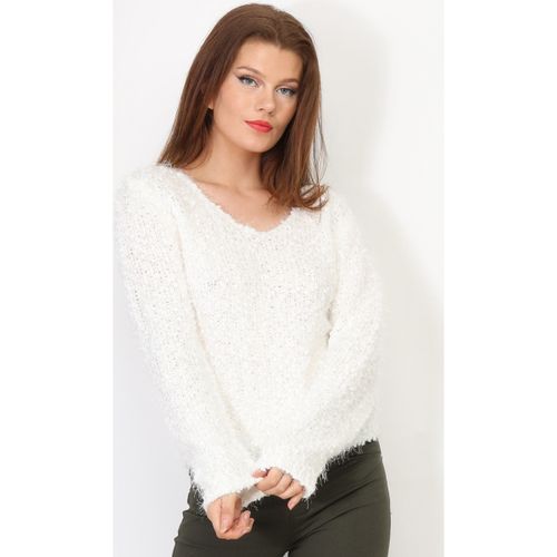 Pull Pulls - Blanc - La Modeuse - Modalova