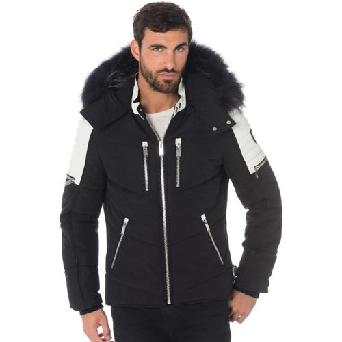 Doudounes CARBONE T CUIR NOIR BLANC - Horspist - Modalova