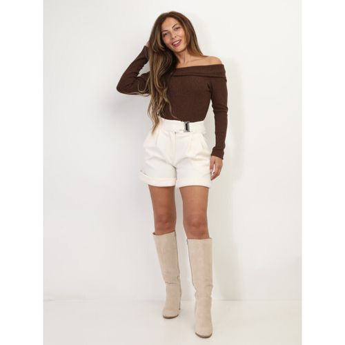 Short Shorts - Blanc - La Modeuse - Modalova