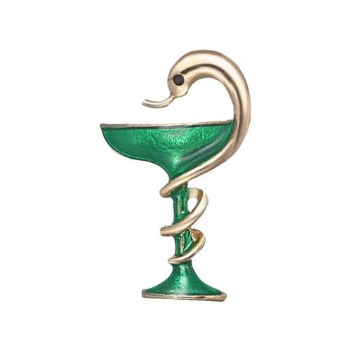 Broches Broche Caducée Pharmacien - Clj Charles Le Jeune - Modalova