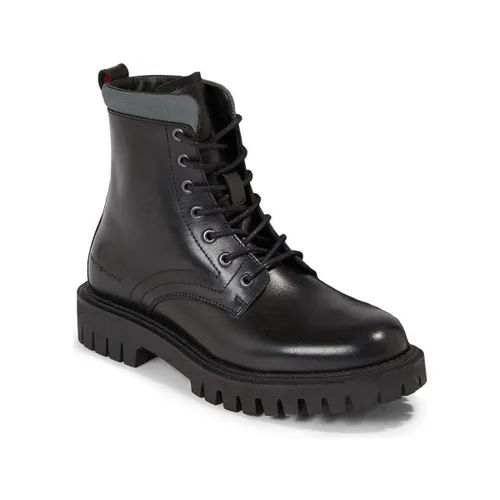 Boots Men's Black Chunky Ankle Boots - Tommy Hilfiger - Modalova
