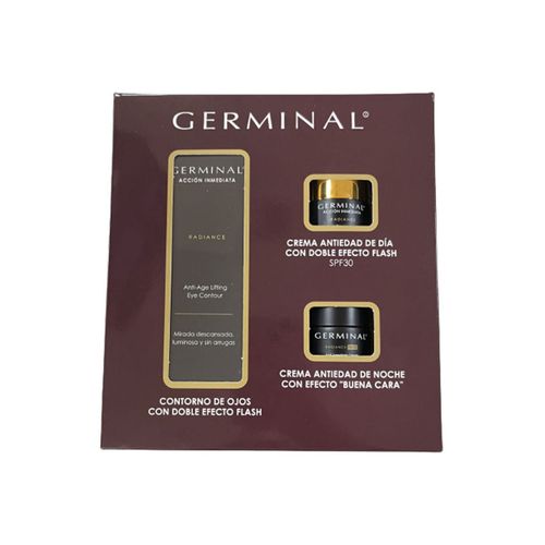 Accessoires visages Lot Contour Des Yeux Éclat Action Immédiate 3 Pcs - Germinal - Modalova
