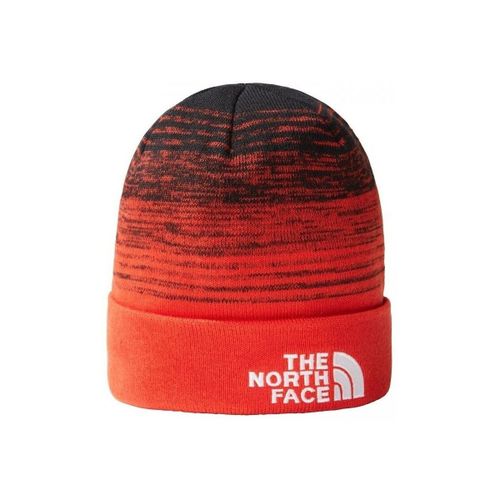 Chapeau NF0A3FNTTJ21 - DOCKWKR RCYLD BEANIE-TNF BLACK-FIERY RED - The North Face - Modalova