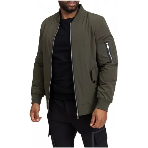 Veste Blouson Bombers H, Vert - Kebello - Modalova