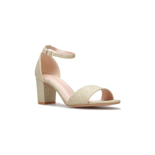 Sandales à talon Sandales, nu-pieds - Doré - La Modeuse - Modalova