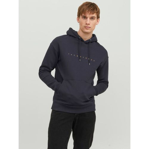 Sweatshirts à capuche 12233972 STAR-DARK NAVY - Jack & Jones - Modalova