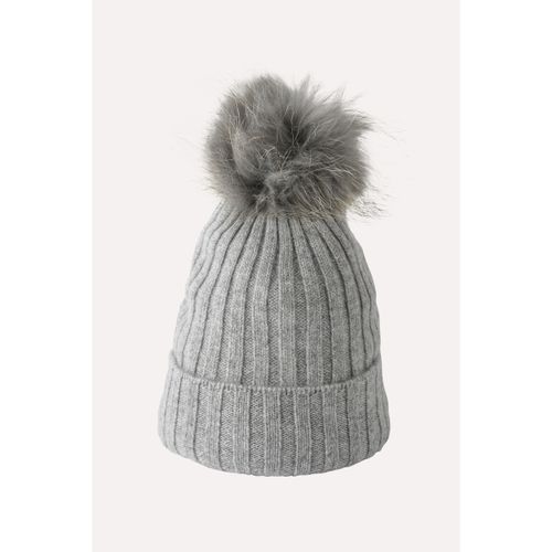 Bonnet Bonnet 100% pur cachemire AICA - Gris - Chikooparis - Modalova