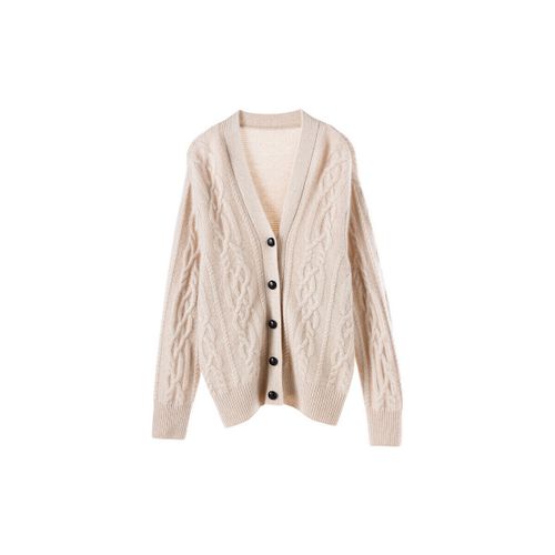 Gilet Gilet 100% pur cachemire - Beige - Chikooparis - Modalova