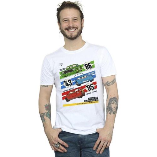 T-shirt Cars Piston Cup Champions - Disney - Modalova