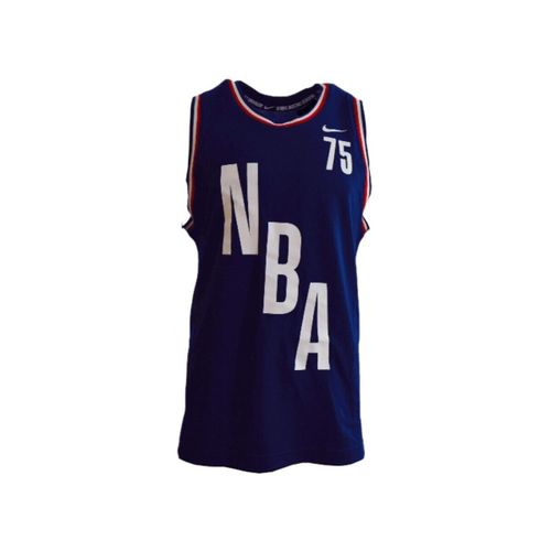 T-shirt N31 Courtside Dna Tank Top College Navy - Nike - Modalova