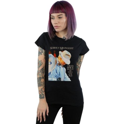 T-shirt David Bowie Serious onlight - David Bowie - Modalova