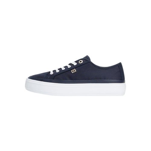 Baskets basses Baskets en toile Ref 60161 DW6 Bleu - Tommy Hilfiger - Modalova
