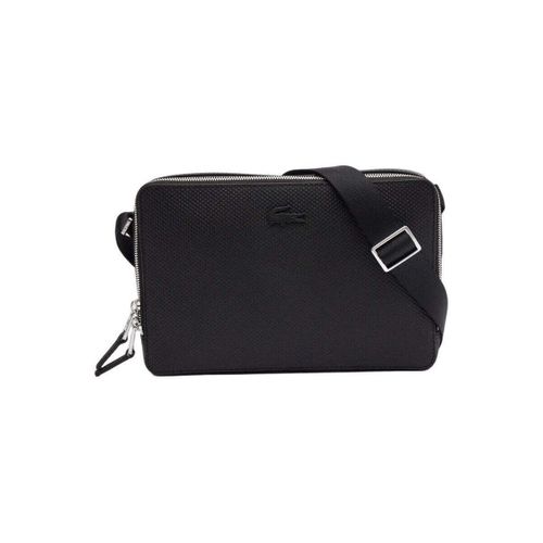 Sacoche Sacoche cuir Chantaco Noir - Lacoste - Modalova