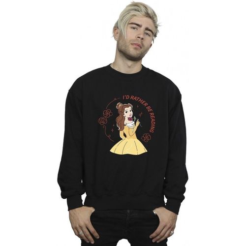 Sweat-shirt Beauty And The Beast I'd Rather Be Reading - Disney - Modalova