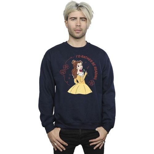Sweat-shirt Beauty And The Beast I'd Rather Be Reading - Disney - Modalova