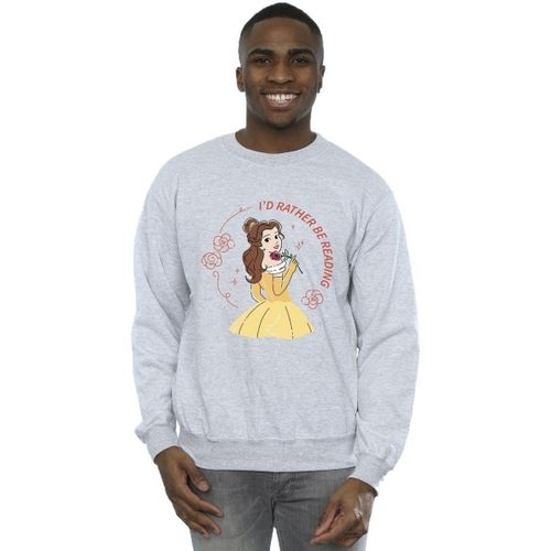 Sweat-shirt Beauty And The Beast I'd Rather Be Reading - Disney - Modalova