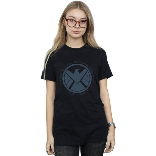 T-shirt Agents Of SHIELD Logistics Division - Marvel - Modalova
