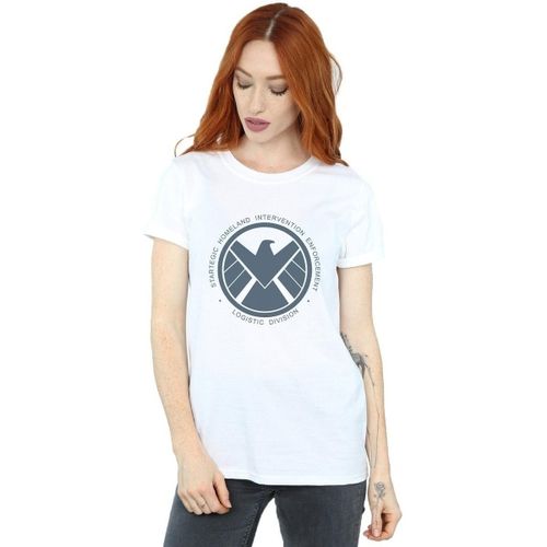 T-shirt Agents Of SHIELD Logistics Division - Marvel - Modalova
