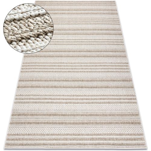 Tapis Tapis JERSEY 19233 beige - Lignes, structurelles, 160x220 cm - Rugsx - Modalova