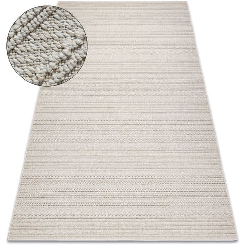 Tapis Tapis JERSEY 19233 crème - Lignes, structurelles, 60x100 cm - Rugsx - Modalova