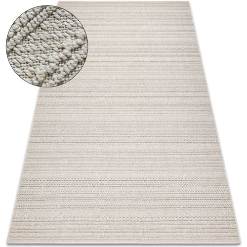 Tapis Tapis JERSEY 19233 crème - Lignes, structurelles, 160x220 cm - Rugsx - Modalova
