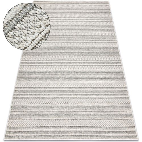 Tapis Tapis JERSEY 19233 gris - Lignes, structurelles, 180x270 cm - Rugsx - Modalova