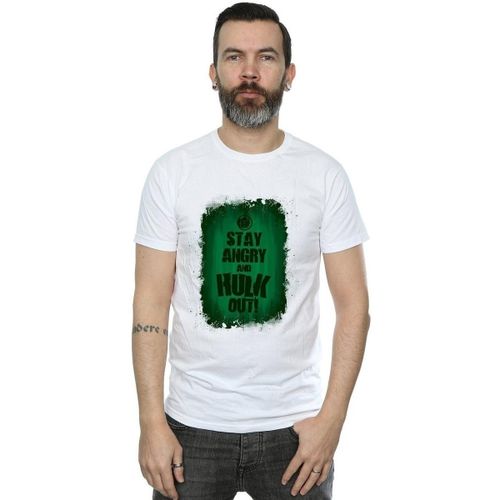 T-shirt Marvel Stay Angry - Marvel - Modalova