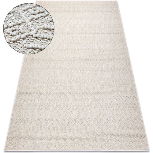 Tapis Tapis JERSEY 19243 crème - Chevron, structurelles 80x150 cm - Rugsx - Modalova