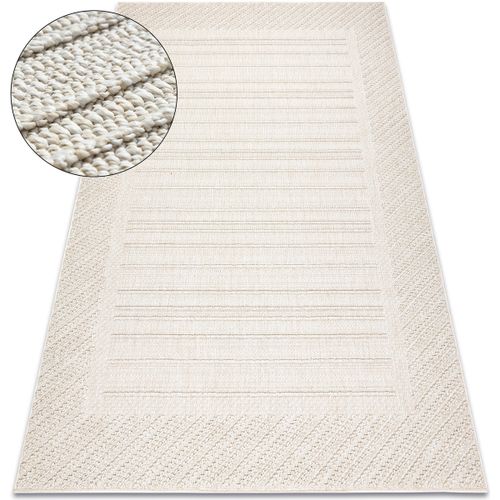 Tapis Tapis JERSEY 19261 crème - Cadre, structurelles, 120x170 cm - Rugsx - Modalova