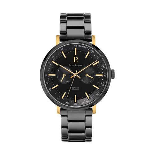Montre Montre CERAMIC Cadran Noir - Pierre Lannier - Modalova