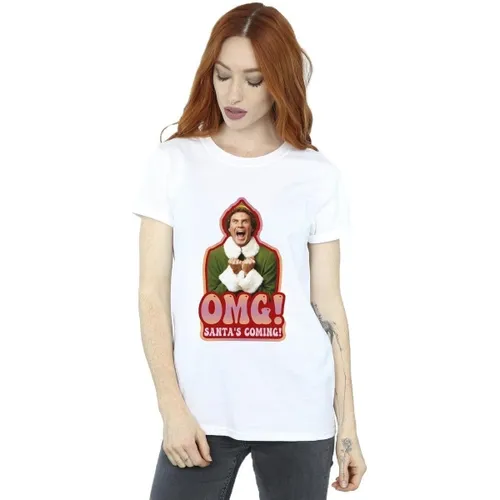 T-shirt Elf Santa's Coming - Elf - Modalova