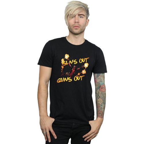 T-shirt Marvel Sun's Out Guns Out - Marvel - Modalova
