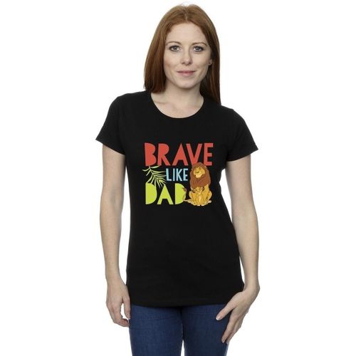 T-shirt The Lion King Brave Like Dad - Disney - Modalova