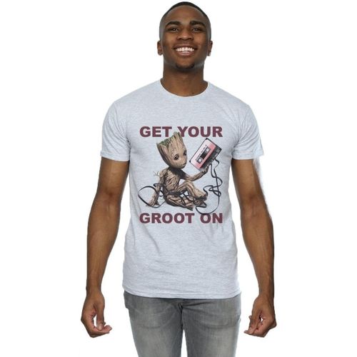 T-shirt Guardians Of The Galaxy Get Your Groot On - Marvel - Modalova