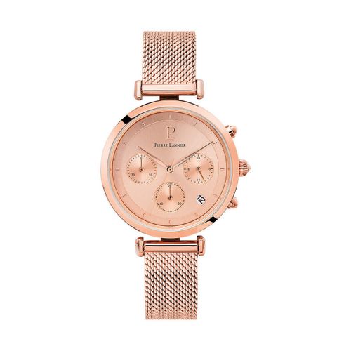 Montre Montre LUTECIA Cadran Doré rose - Pierre Lannier - Modalova
